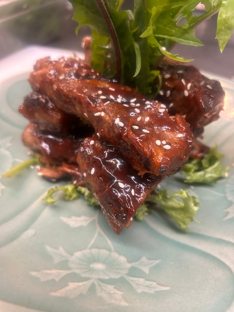 Hoisin BBQ pork ribs